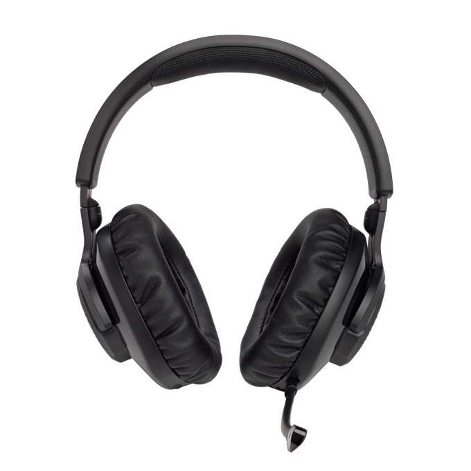 JBL Quantum 350 Wireless - Black - Wireless PC gaming headset with detachable boom mic - Front image number null